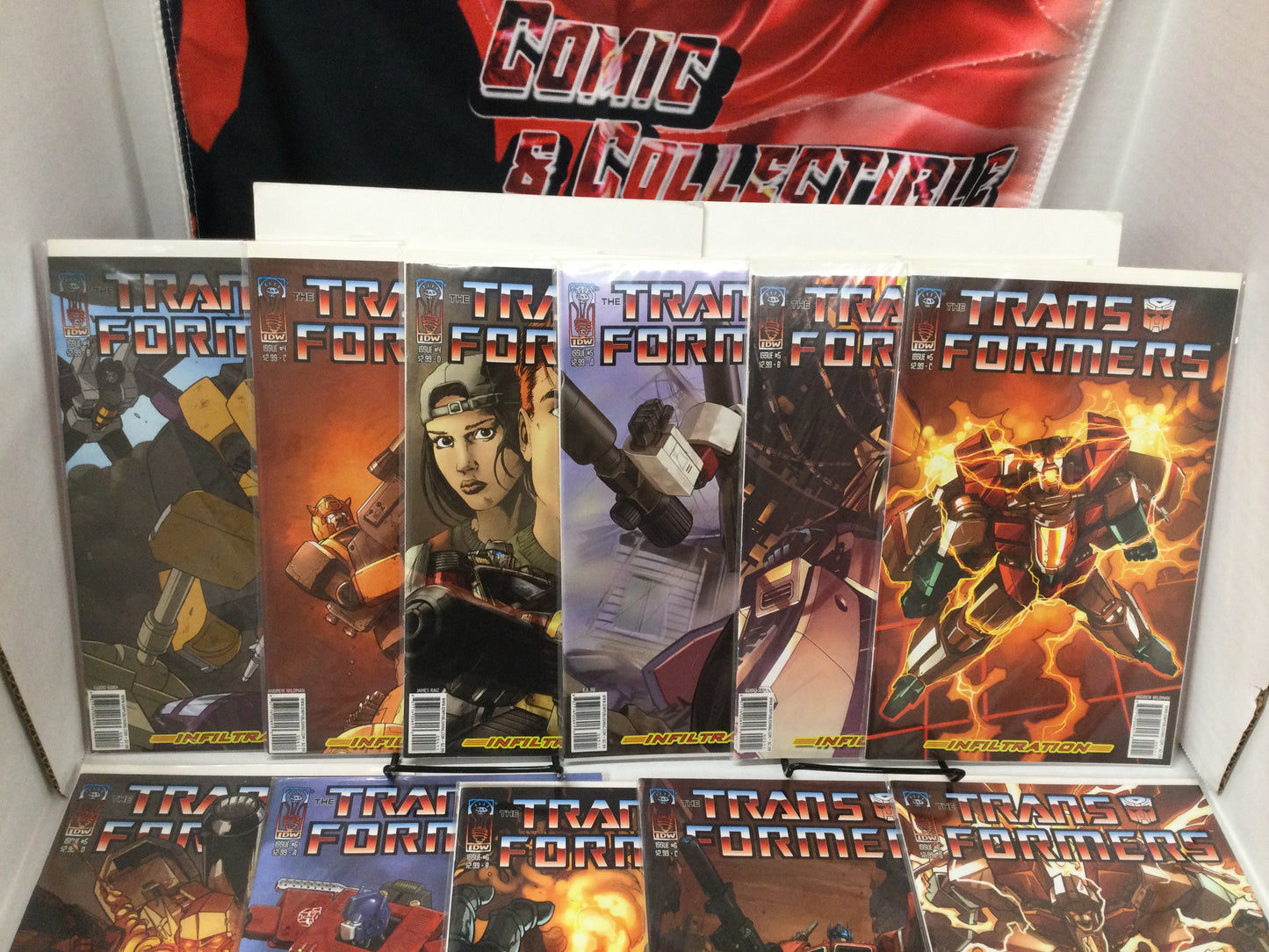 Transformers Infiltration Issues # 1-6 2006 IDW Publishing Simon Furman E. J. Su