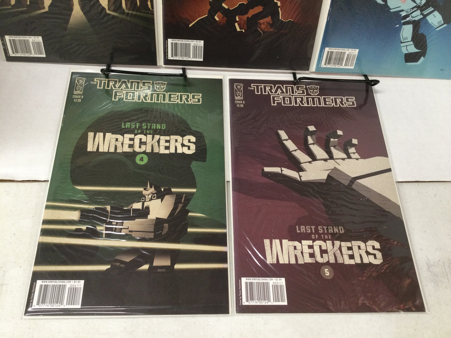 Transformers Last Stand Of The Wreckers #1 Set 1-5 all B covers IDW