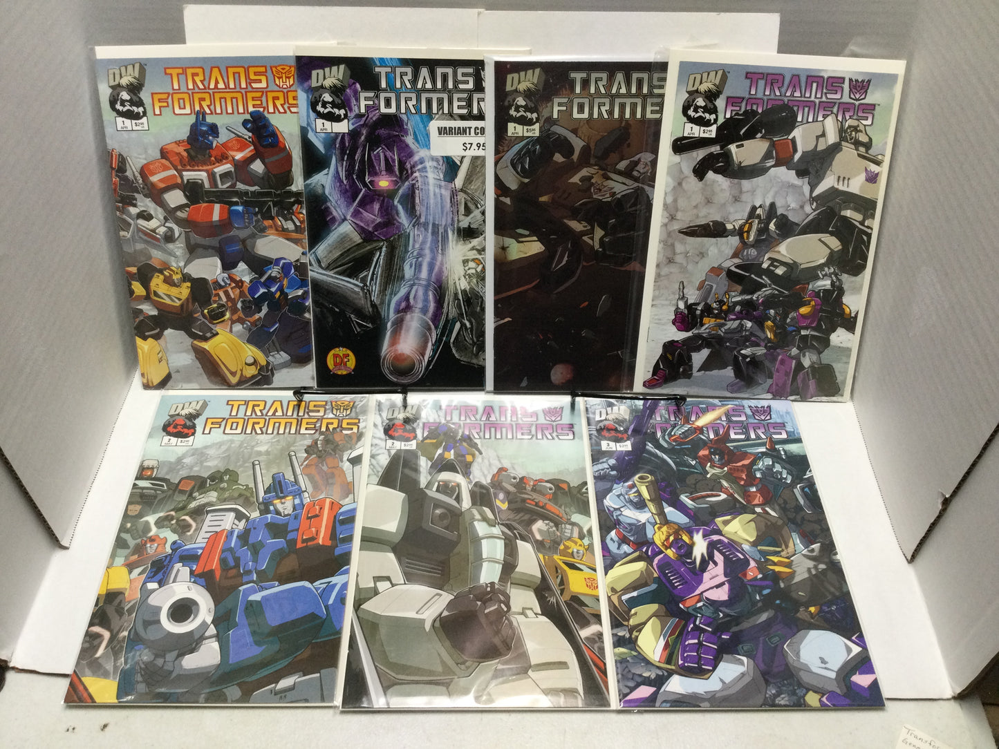 Transformers Gen One (vol.2) #1-6 Complete multiple variants, Dreamwave Comics