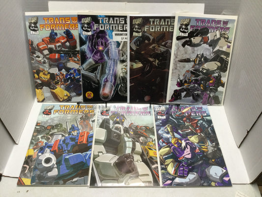 Transformers Gen One (vol.2) #1-6 Complete multiple variants, Dreamwave Comics