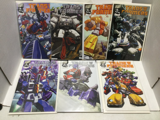 Transformers: Generation 1: Vol. 1 #1-6 (Dreamwave, 2002) multiple variants