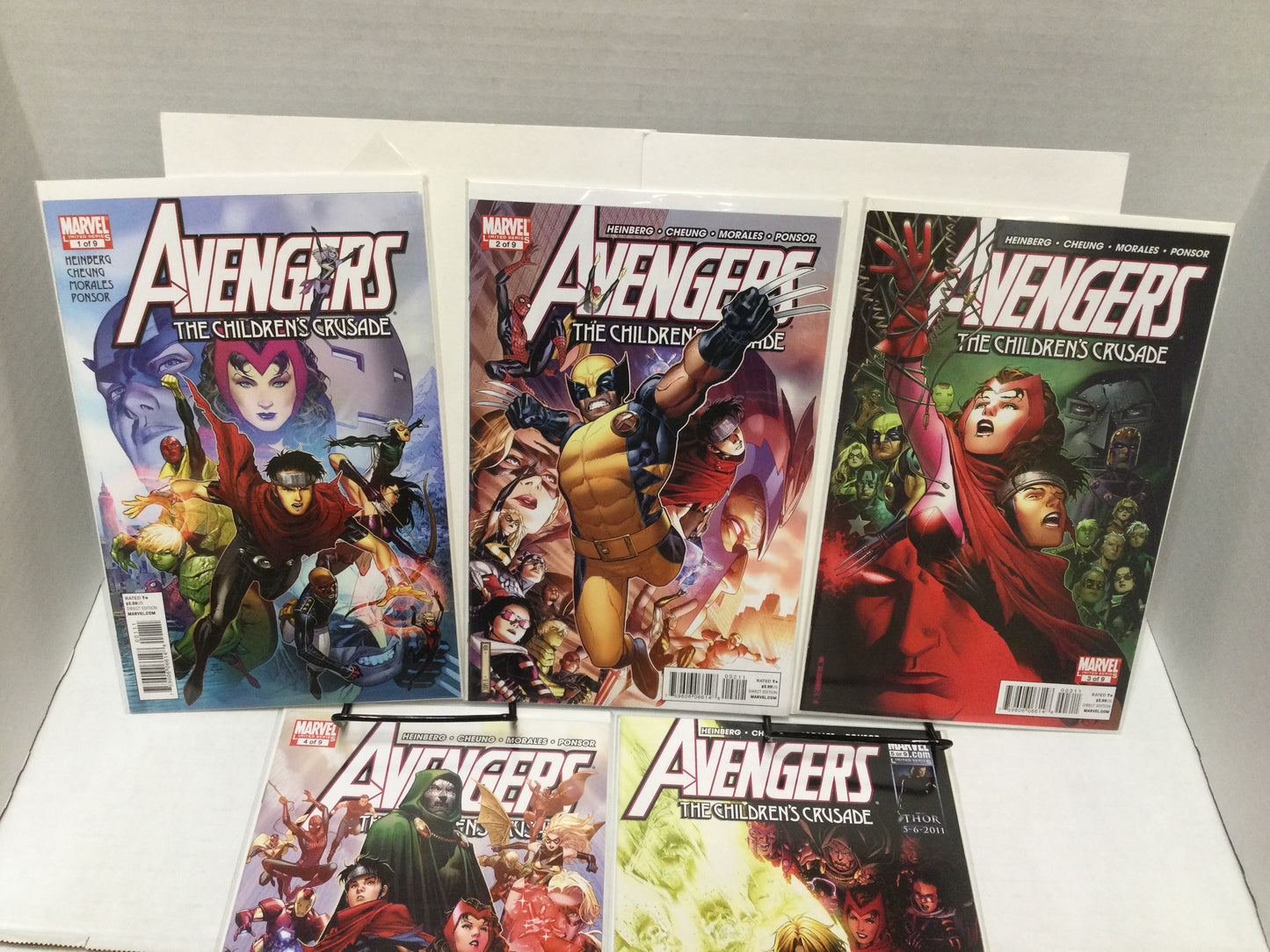 Avengers The Children's Crusade(2010) #1-5 Marvel Comics