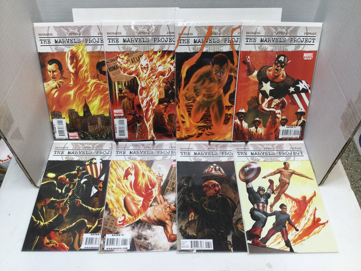 The Marvels Project 1-8, Complete series, Ed Brubaker, Steve Epting