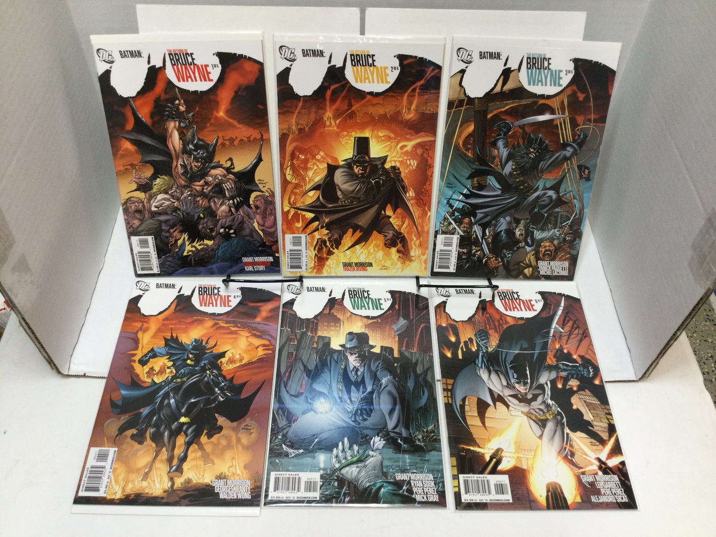 Batman The Return of Bruce Wayne 1-6 Complete Set Grant Morrison DC Comics