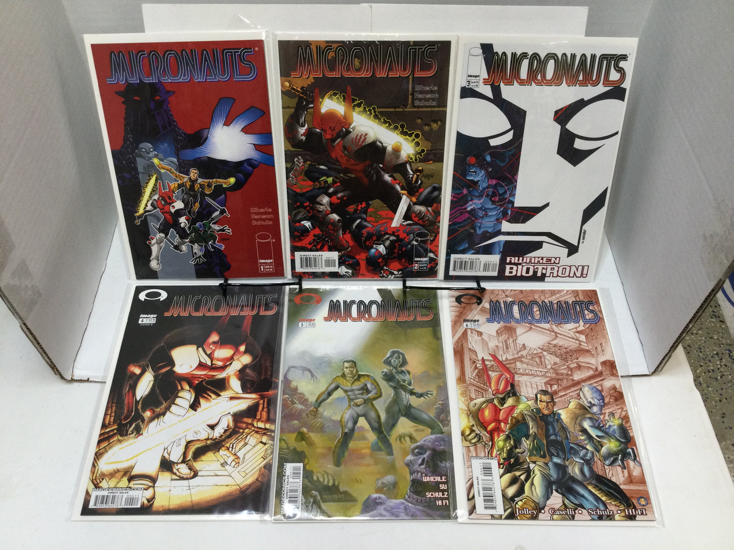 LOT OF 1 MICRONAUTS #1-11 COMPLETE SET