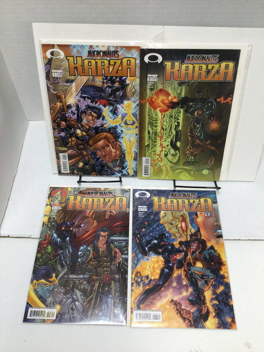 Micronauts Karza  #1-4 - Complete Set!