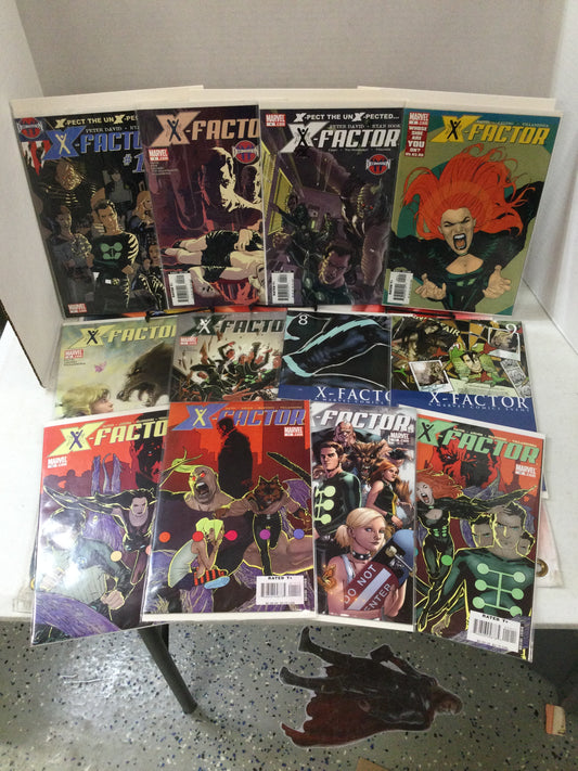 X-Factor Vol 3 (Marvel 2006) #1-50, 200-222 (missing #3)