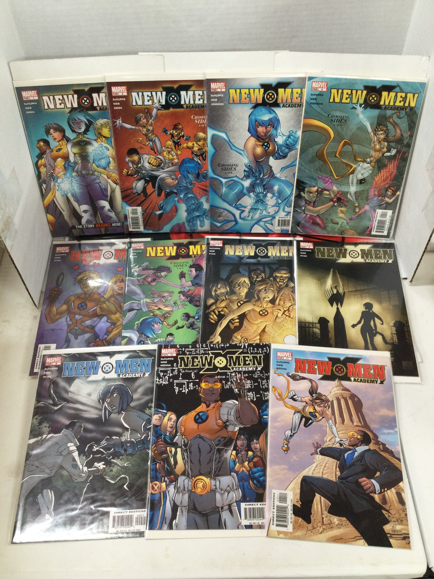 New X-Men Academy X #1-19 + yearbook special
