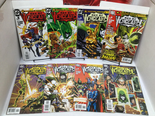Day of Vengeance (2005) #1-6 + variant #1 & Special Infinite Crisis