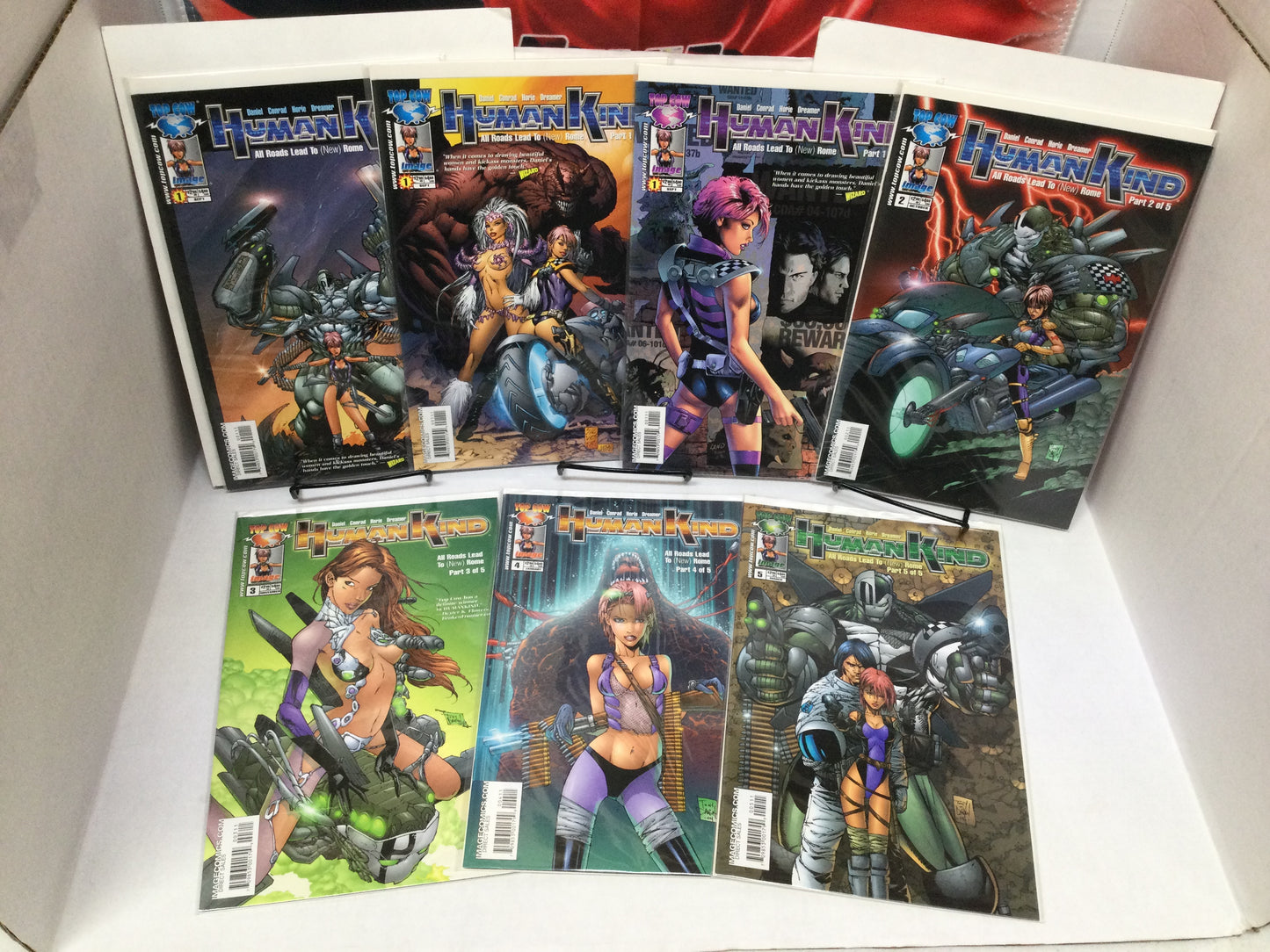 Humankind #1-5 (with two #1 variants)