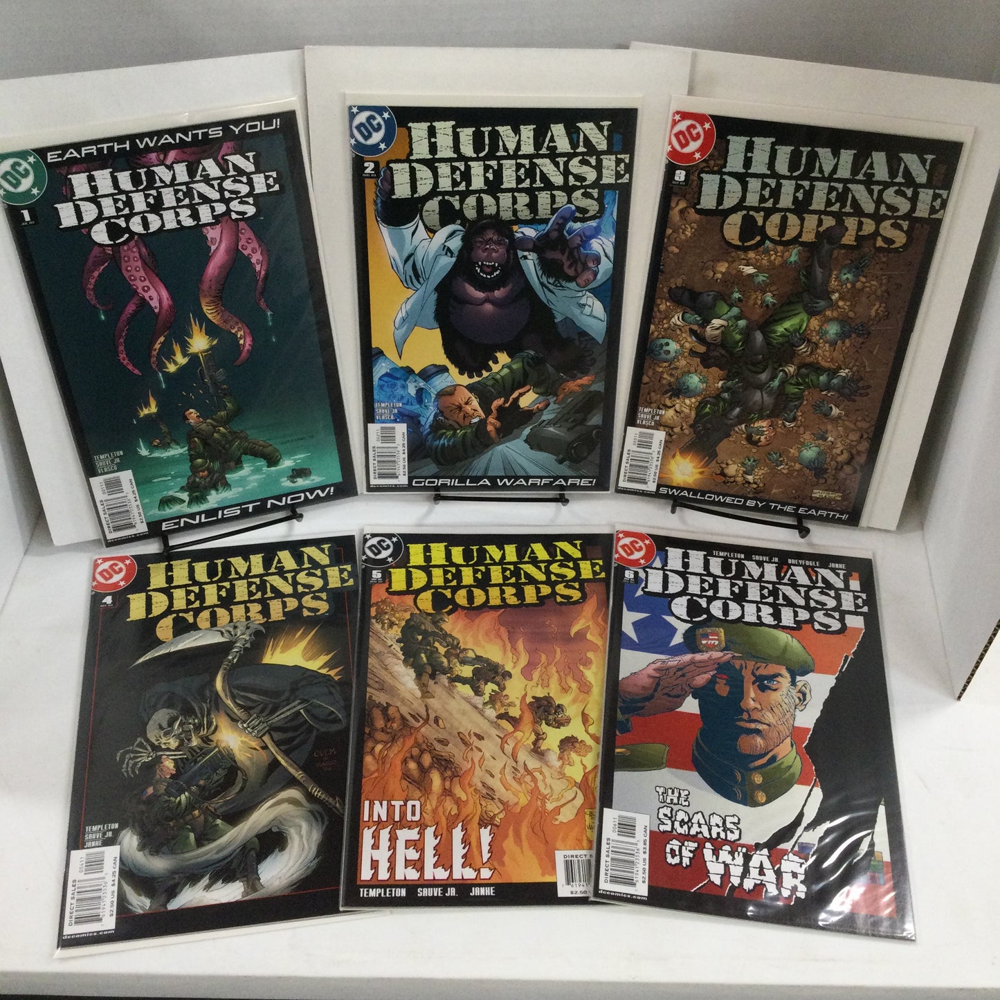 Human Defense Corps #1-6 Full Set (2003)