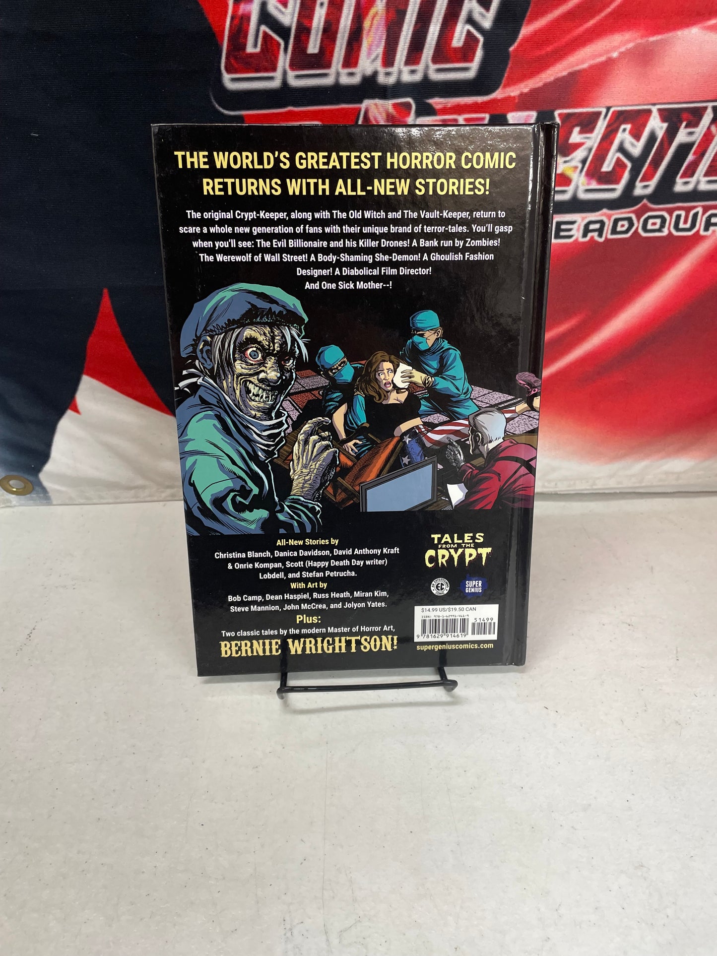 Tales From The Crypt Comic Book 2017 December Super Genius Comics Softcover