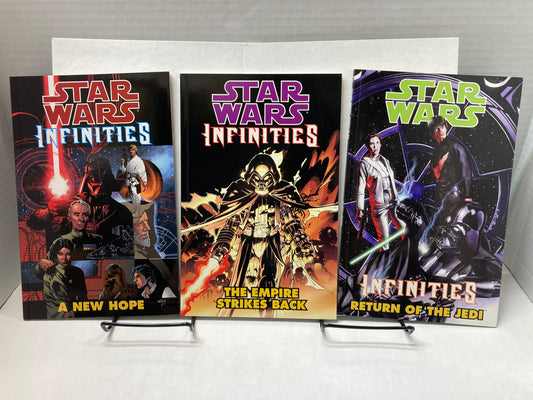 Complete Set of STAR WARS INFINITIES TPBs—Vols. 1-3