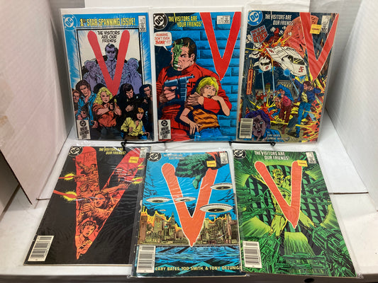 DC Comics V The Visitors, Run Lot 1-18, 1984