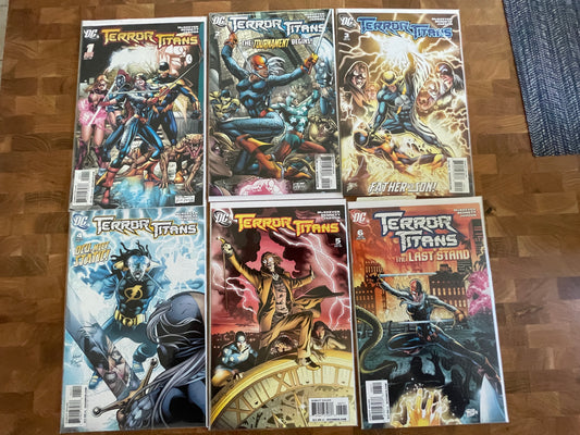 TERROR TITANS #1-6 NM Complete Series 1st Full Appearance of STATIC in DCU Comic