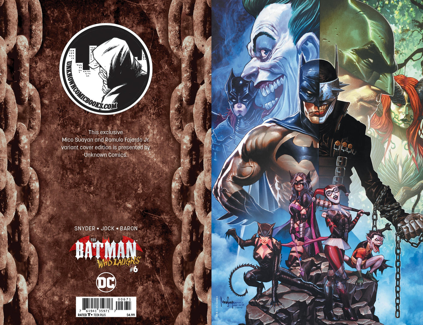 BATMAN WHO LAUGHS #6 (OF 6) UNKNOWN COMIC SUAYAN EXCLUSIVE VIRGIN (06/12/2019)