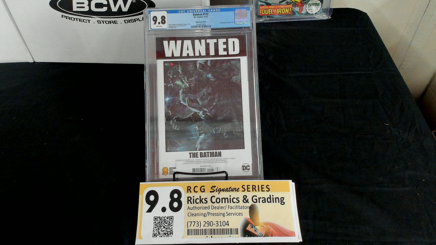 Batman #112 Ngu Rare 1:50 Clownhunter Variant CGC 9.8