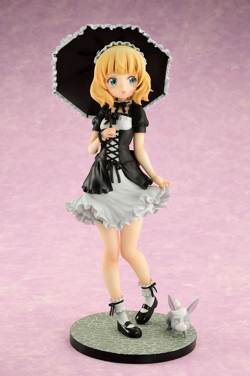 Bell Fine is The Order a Rabbit? Bloom: Syaro (Gothic Lolita Version) 1:7 Scale PVC Figure