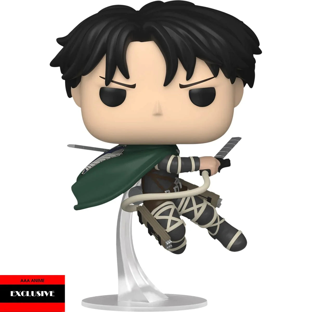 Attack on Titan Captain Levi Ackerman Funko Pop! Vinyl Figure 1315 - AAA Anime Exclusive