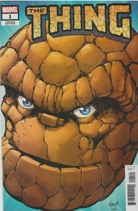 The Thing #1 Nauck Headshot Variant