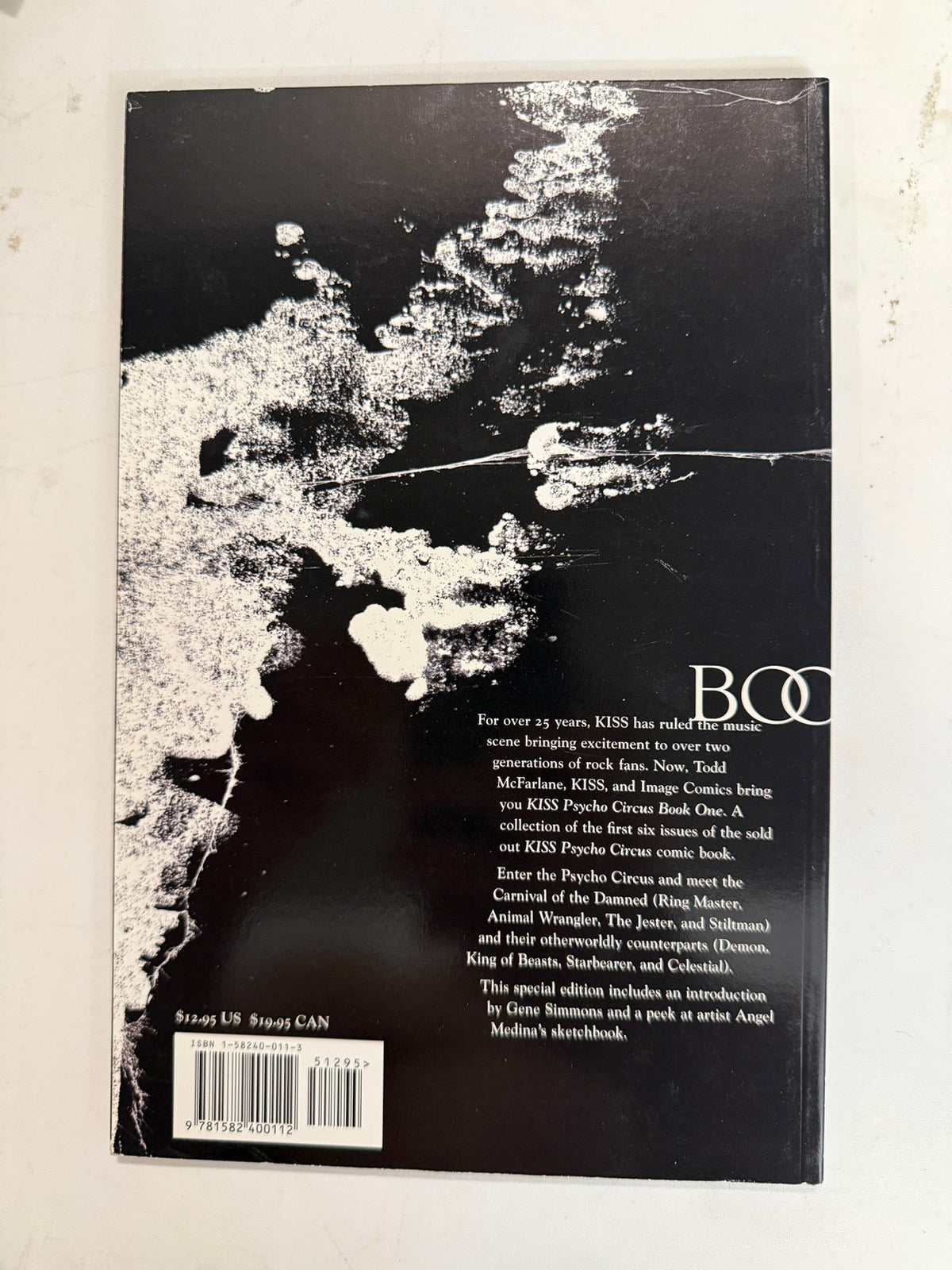 KISS: Psycho Circus Book One (Trade Paperback) - back cover