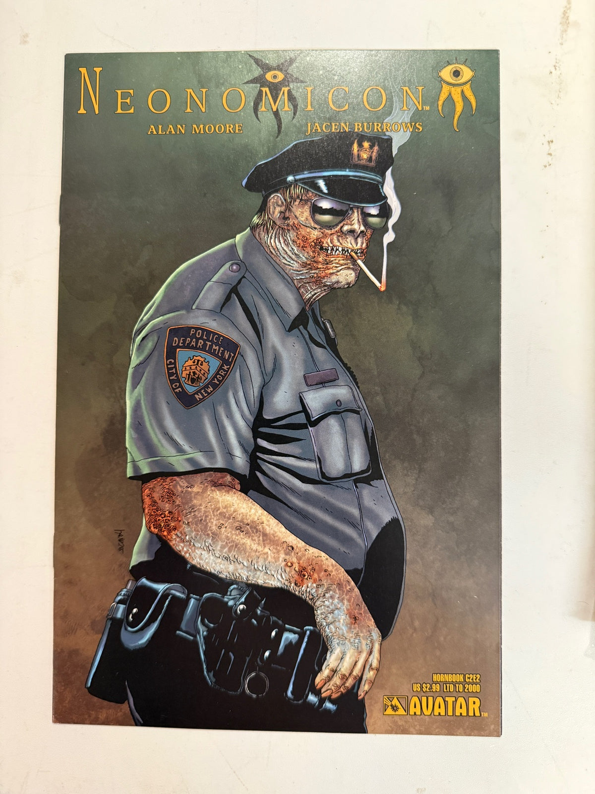 Neonomicon Hornbook C2E2 Variant (2010) - front cover