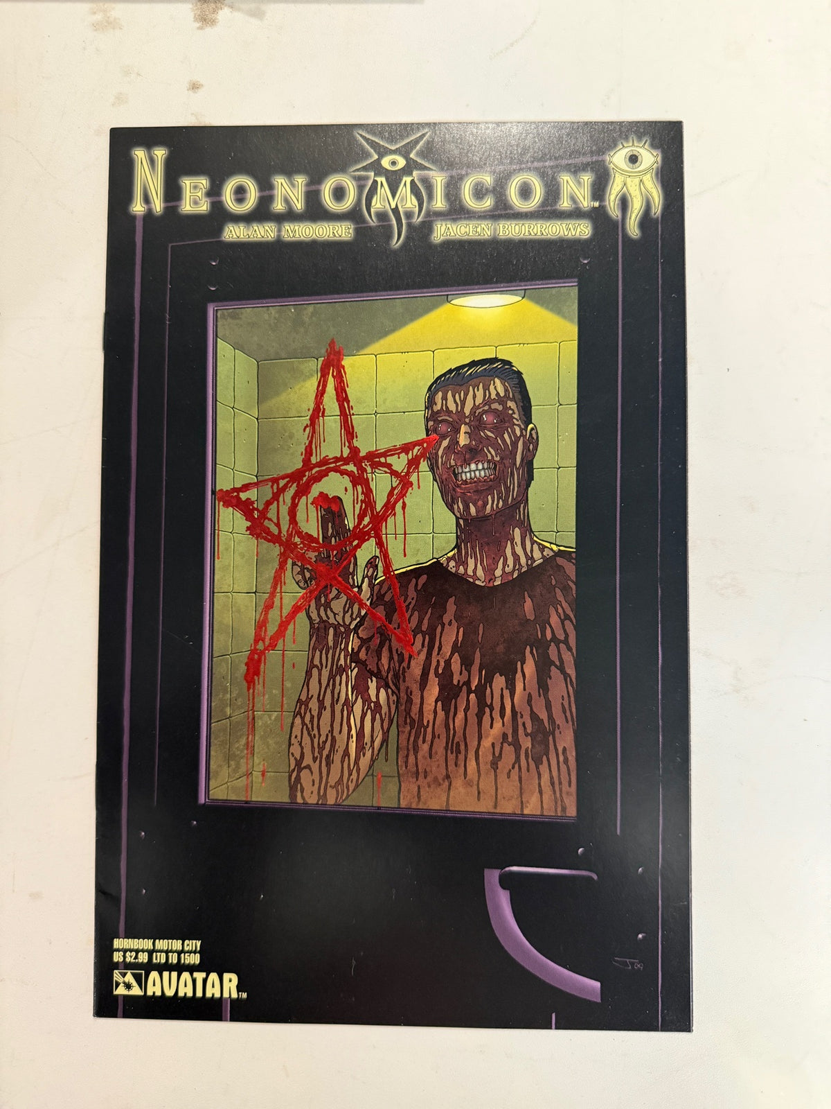 Neonomicon Hornbook Motor City Con Variant (2010) - front cover