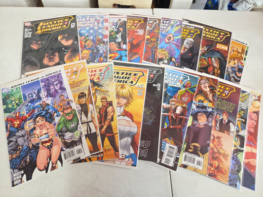 Justice League of America #0-16 - Bonus issue & #7 & #1 Variants - DC Comics
