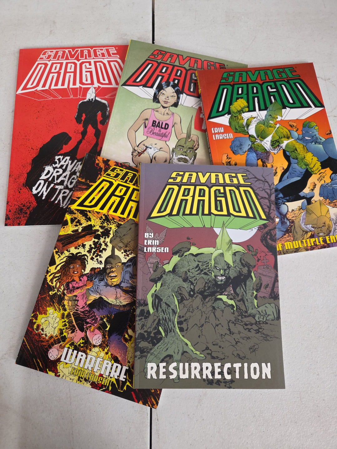 SAVAGE DRAGON VOLUME 11: RESURRECTION (V. 11) By Erik Larsen, INCOMPLETE SET