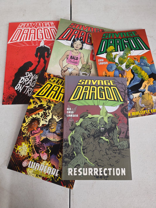 SAVAGE DRAGON VOLUME 11: RESURRECTION (V. 11) By Erik Larsen, INCOMPLETE SET