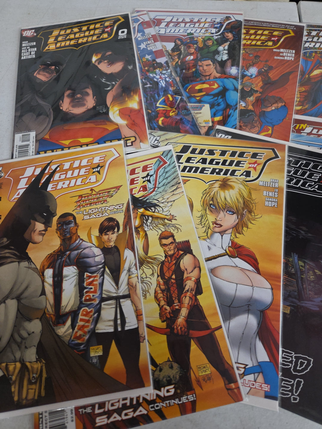 Justice League of America #0-16 - Bonus issue & #7 & #1 Variants - DC Comics