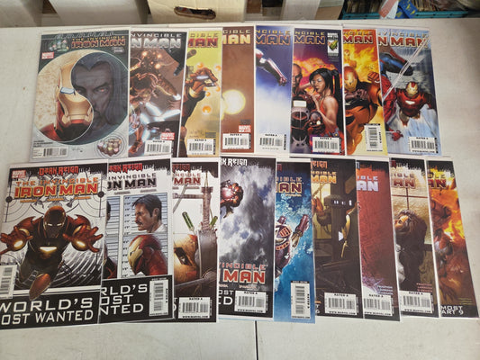 Marvel: Invincible Iron Man Vol. 1 (2008) #1-33, w/annual
