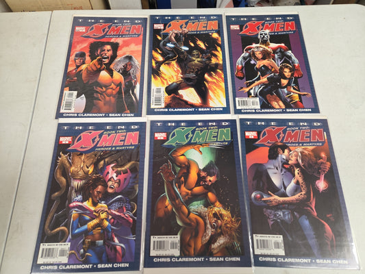 Marvel: X-Men The End Book 3 Vol. 1 (2006) #1-6 Complete Set