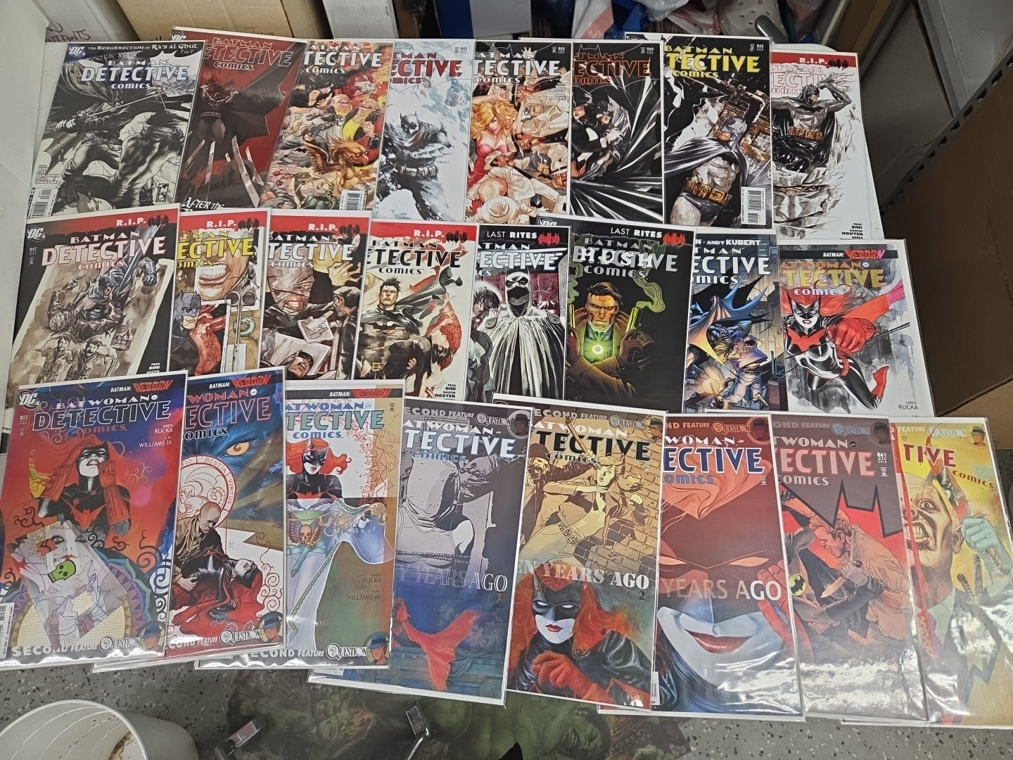 Batman Detective Comics #817-879 Set, Newsstand Variant Scott Snyder 2011