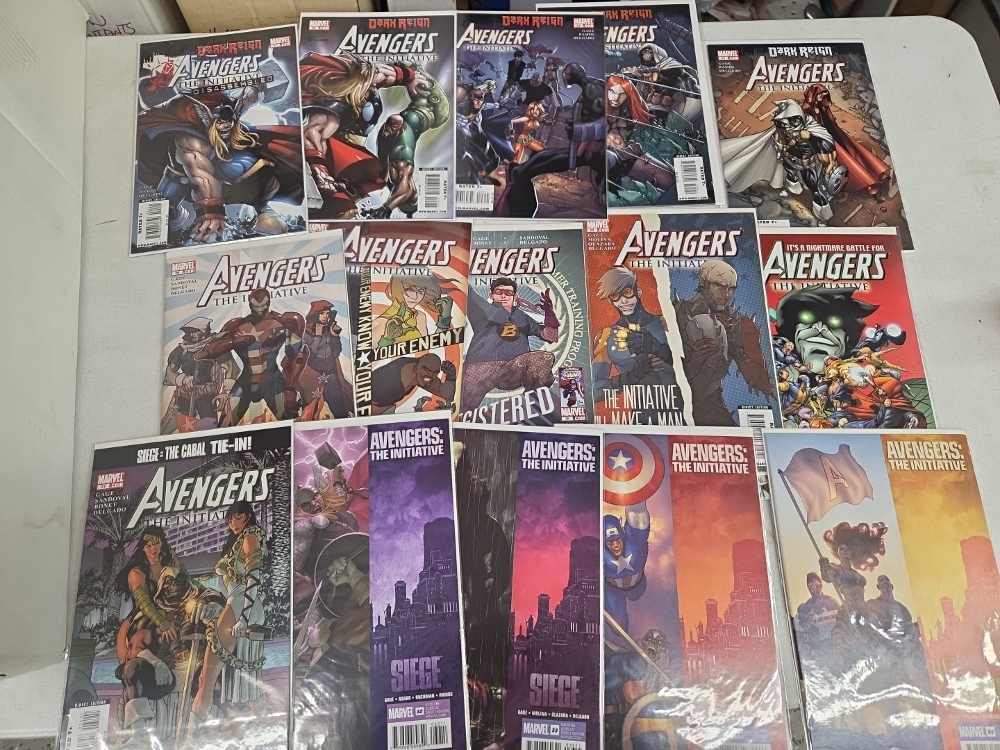 Avengers Initiative #1-35 Missing #2,5,8 | Incomplete | Marvel Comics 2007