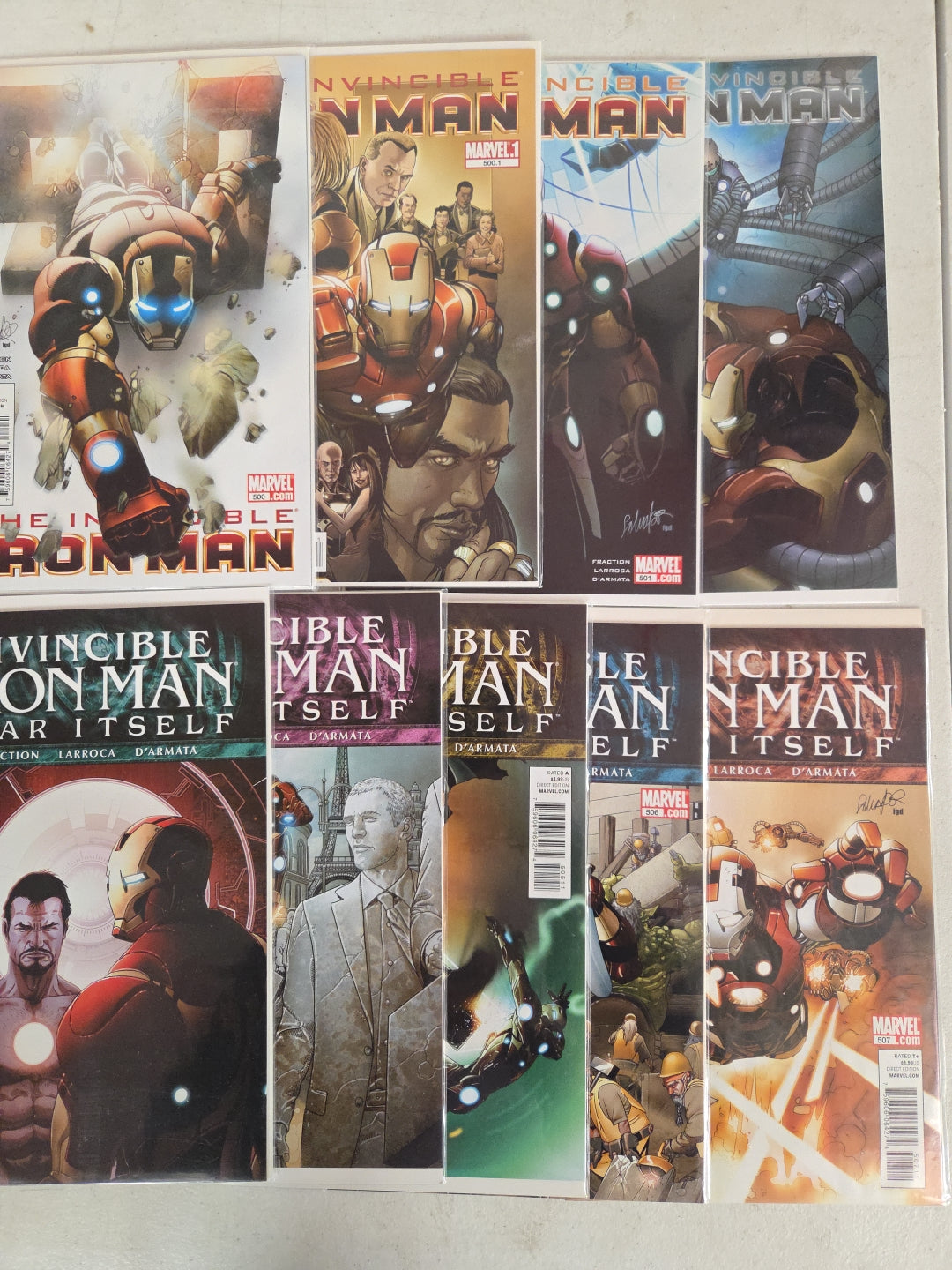 Invincible Iron Man 500 501 502 503 504 505 506 507 500.1