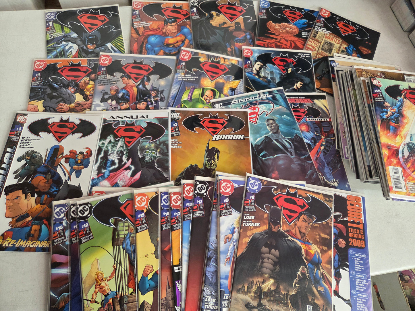 SUPERMAN BATMAN #1-87, variants+annual #1-5 LOEB McGuinness TURNER Lee ANN