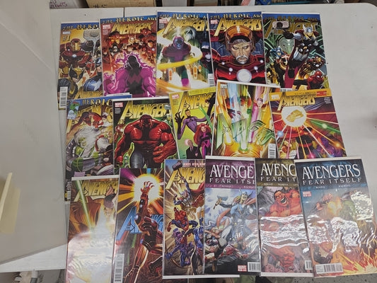 The Avengers #1 to #15 The Heroic Age End Times  JOB LOT BUNDLE Marvel Comics