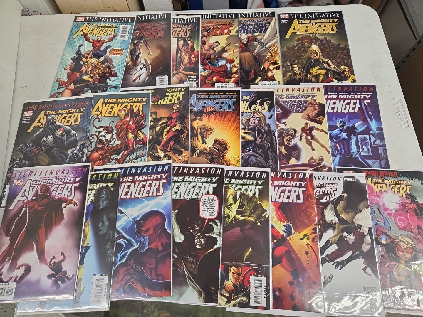 Mighty Avengers #1-36 Complete Series; Marvel Comics