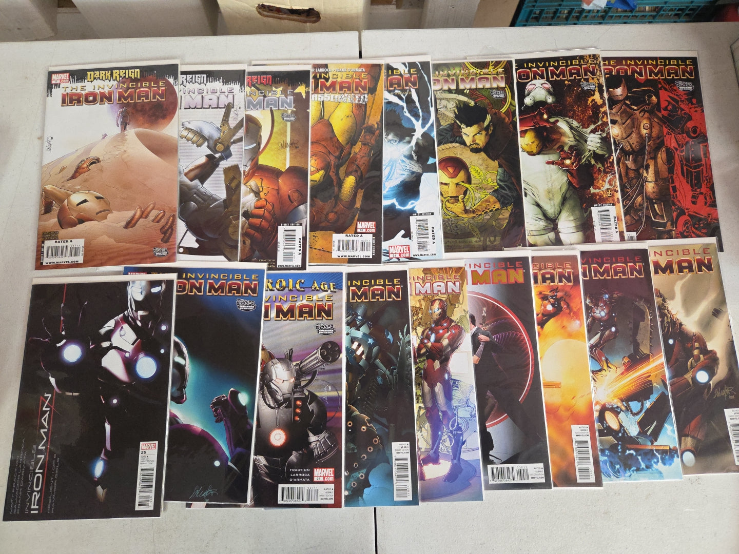 Marvel: Invincible Iron Man Vol. 1 (2008) #1-33, w/annual