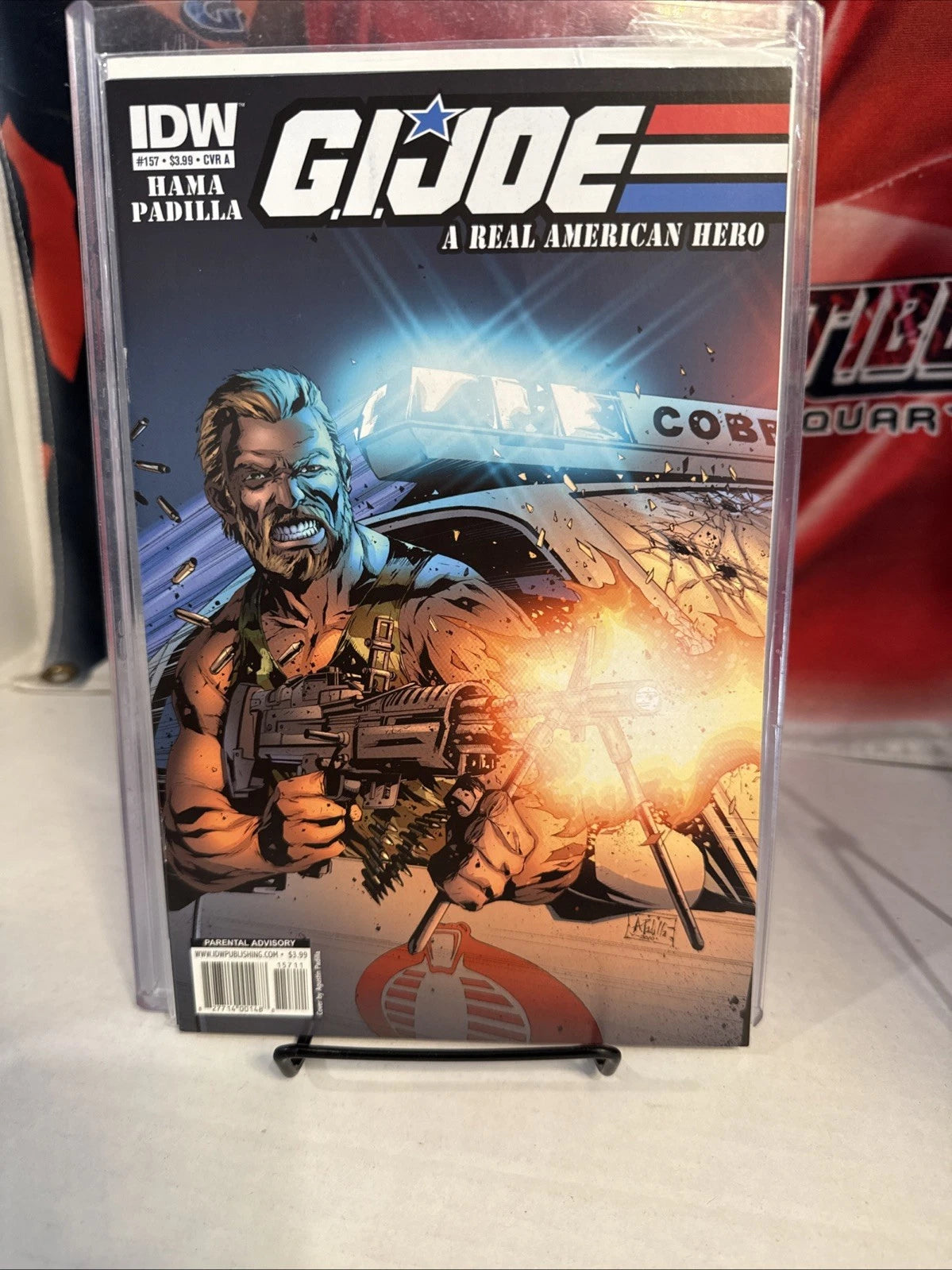 IDW G.I. Joe: A Real American Hero #157 Larry Hama Agustín Padilla