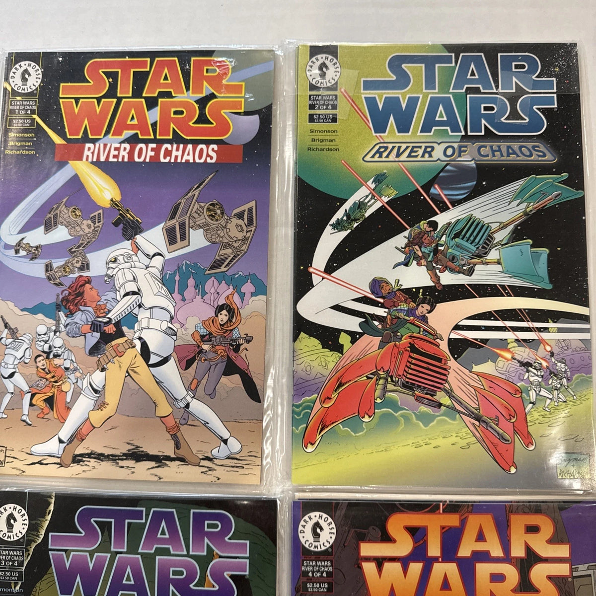 Star Wars River of Chaos #1-4 Dark Horse Comics Complete Set 1995 VF-NM
