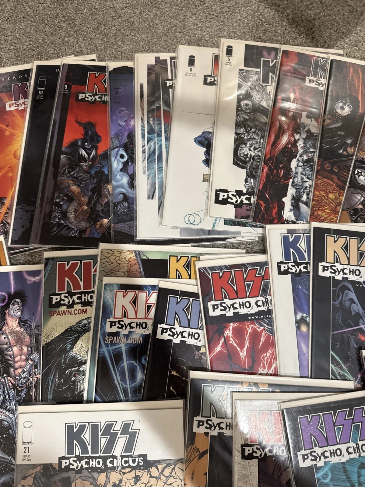 KISS PSYCHO CIRCUS #1-31 IMAGE COMICS 1997 HIGH GRADE SET (31)