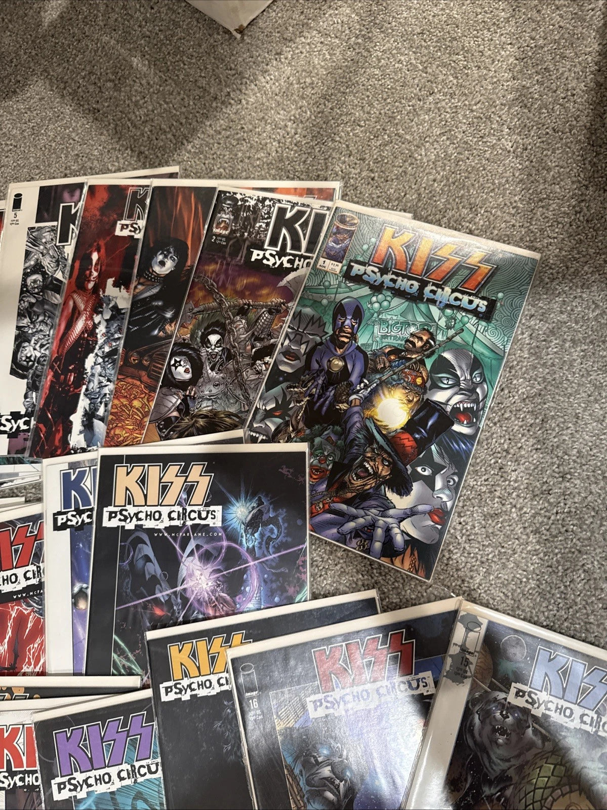 KISS PSYCHO CIRCUS #1-31 IMAGE COMICS 1997 HIGH GRADE SET (31)