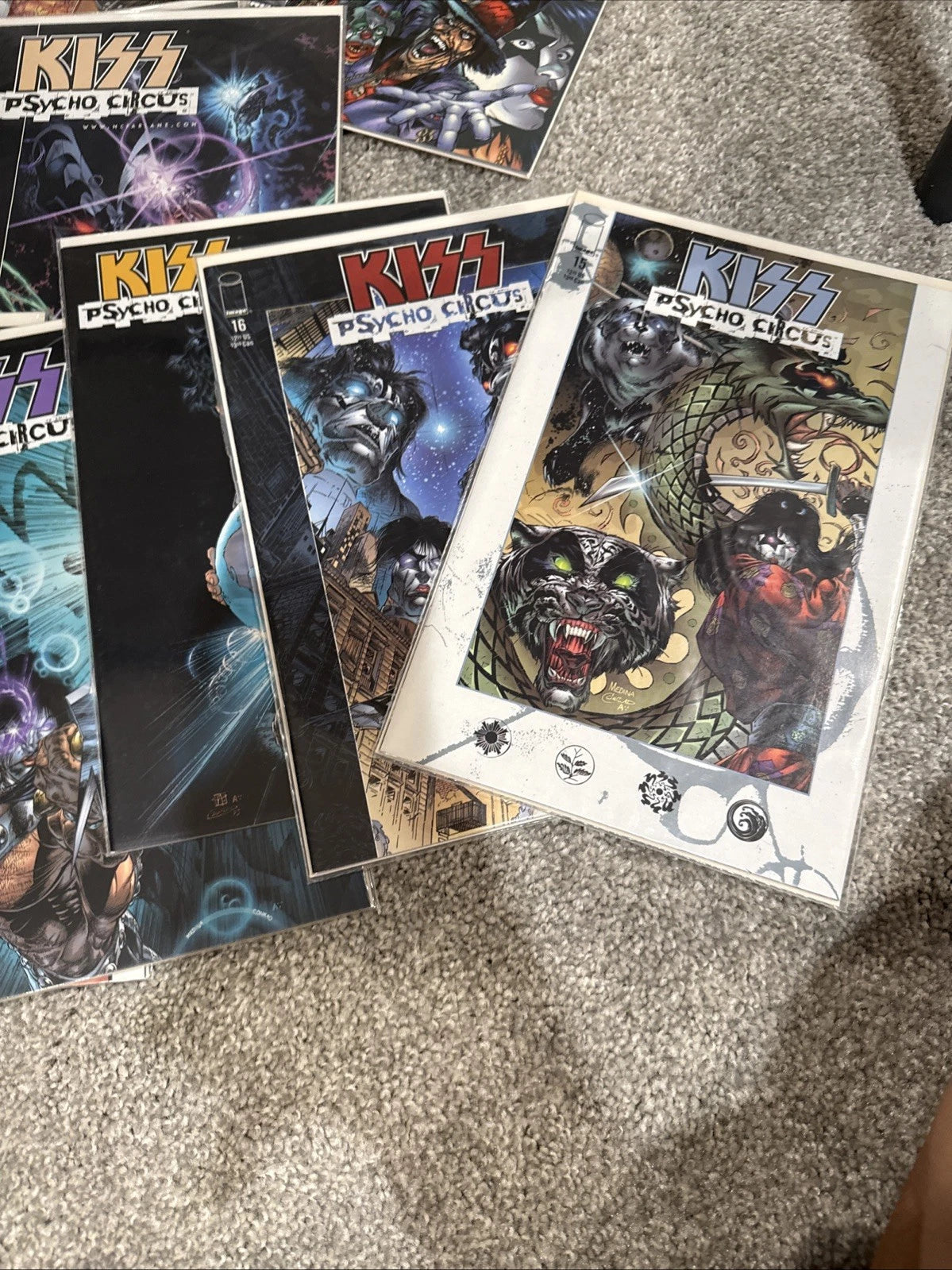 KISS PSYCHO CIRCUS #1-31 IMAGE COMICS 1997 HIGH GRADE SET (31)