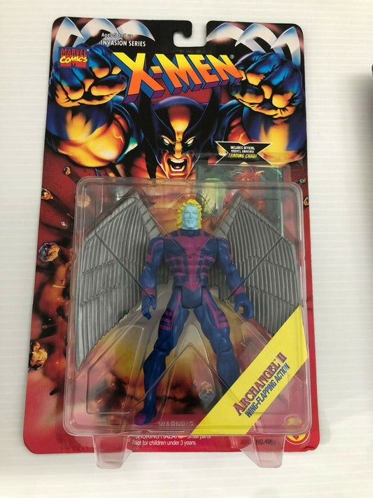 ARCHANGEL II Invasion Series Marvel X-Men Action Figure Toy Biz 1995