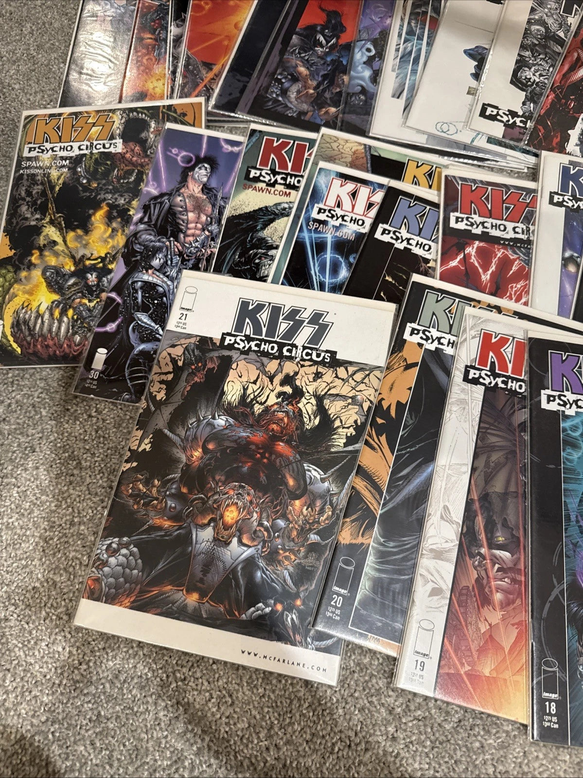 KISS PSYCHO CIRCUS #1-31 IMAGE COMICS 1997 HIGH GRADE SET (31)