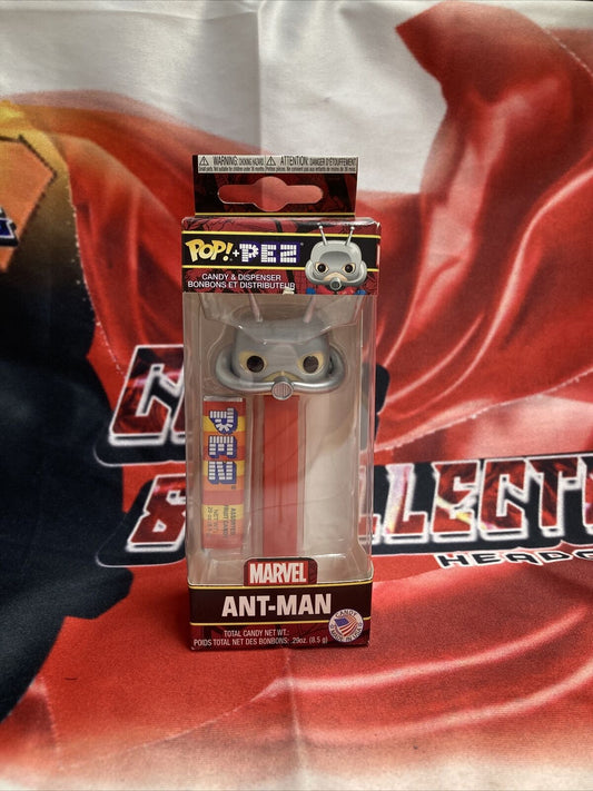 Marvel Ant-Man Classic Pez FUNKO Vinyl Figure w/candy.