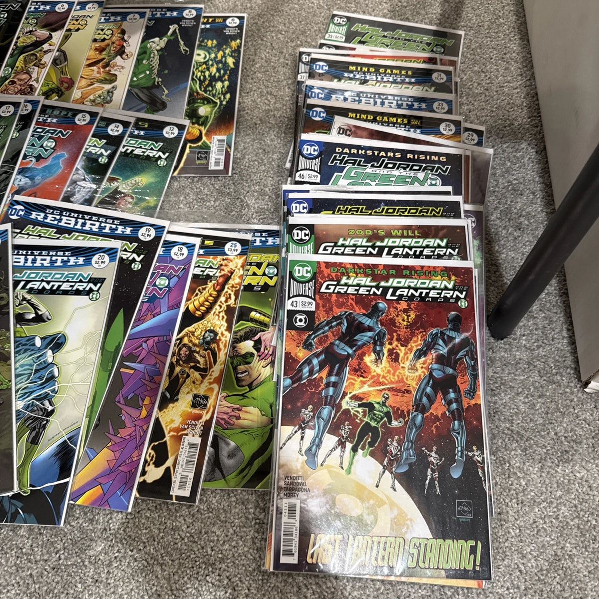 Hal Jordan & Green Lantern Corps Rebirth 1 #1-50 Complete Run With Variants