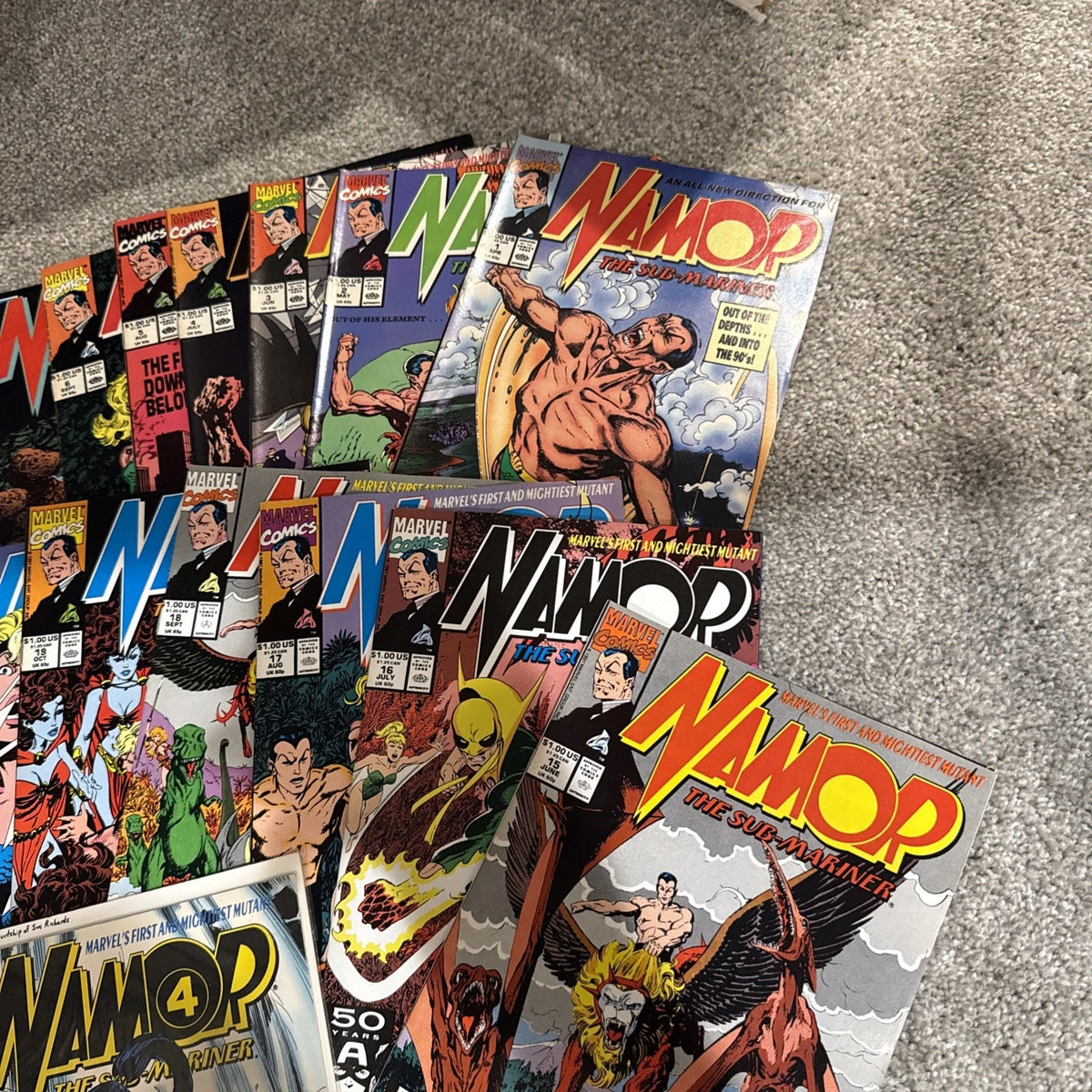 NAMOR (1990 Marvel) -- #1-25 +#50